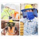 High Visibility Sun Hard Hat and Bandana Headband Face Scarf