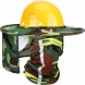 High Visibility Sun Hard Hat and Bandana Headband Face Scarf