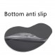 Silicone antiskid wrist guard mouse pad