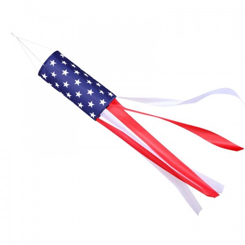 American Flag Windsock Printed Stars Wind Sock