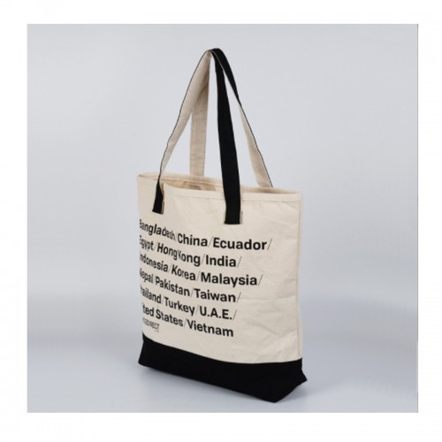 canvas tote bags with custom printed logo