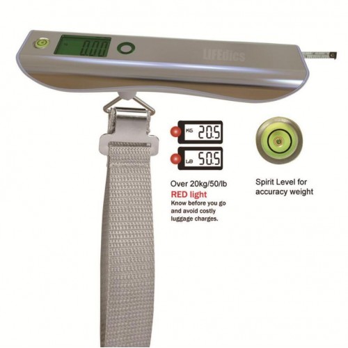 Electronic Luggage Scale With Tape Measure