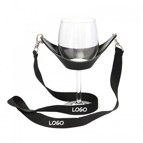 Lanyard With Wine Glass Holder