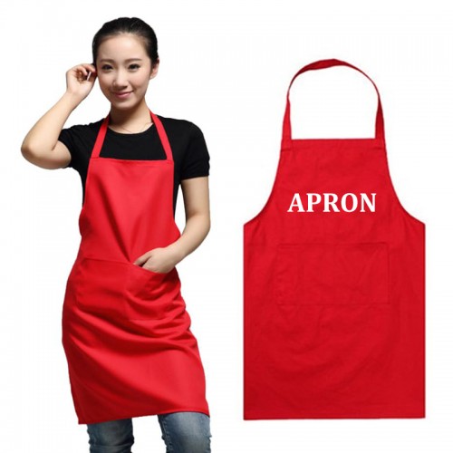 Polyester Apron With Two Pockets