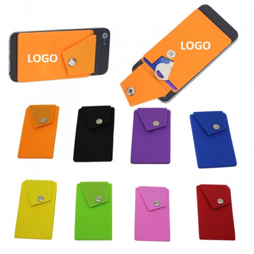 Silicone Phone Pocket With Stand